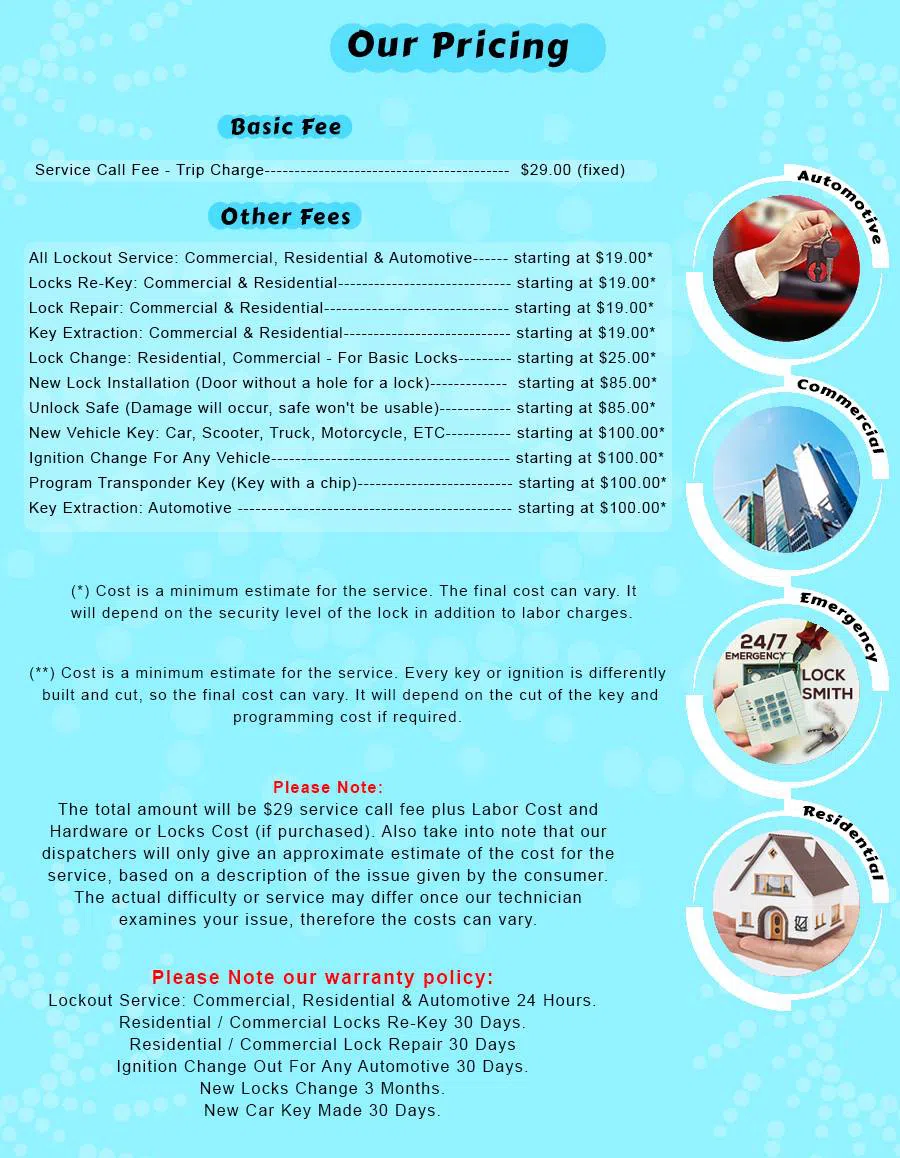 Keystone Locksmith Shop Fort Lauderdale, FL 954-364-3660